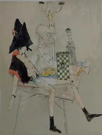 Litografia Jansem - Le petit soldat (1993)
