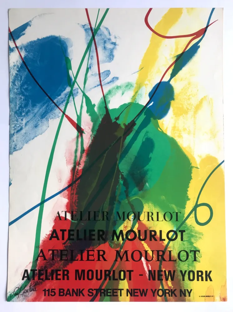 Cartaz Jenkins - Atelier Mourlot Ltd, New York