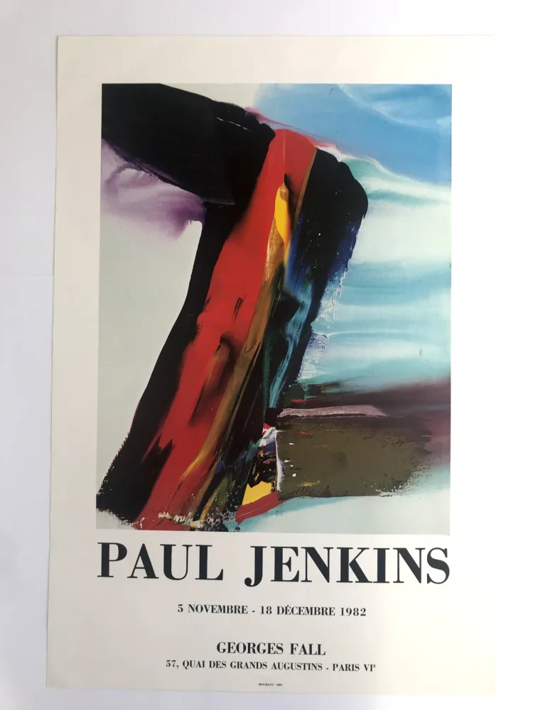 Cartaz Jenkins - Galerie Georges Fall
