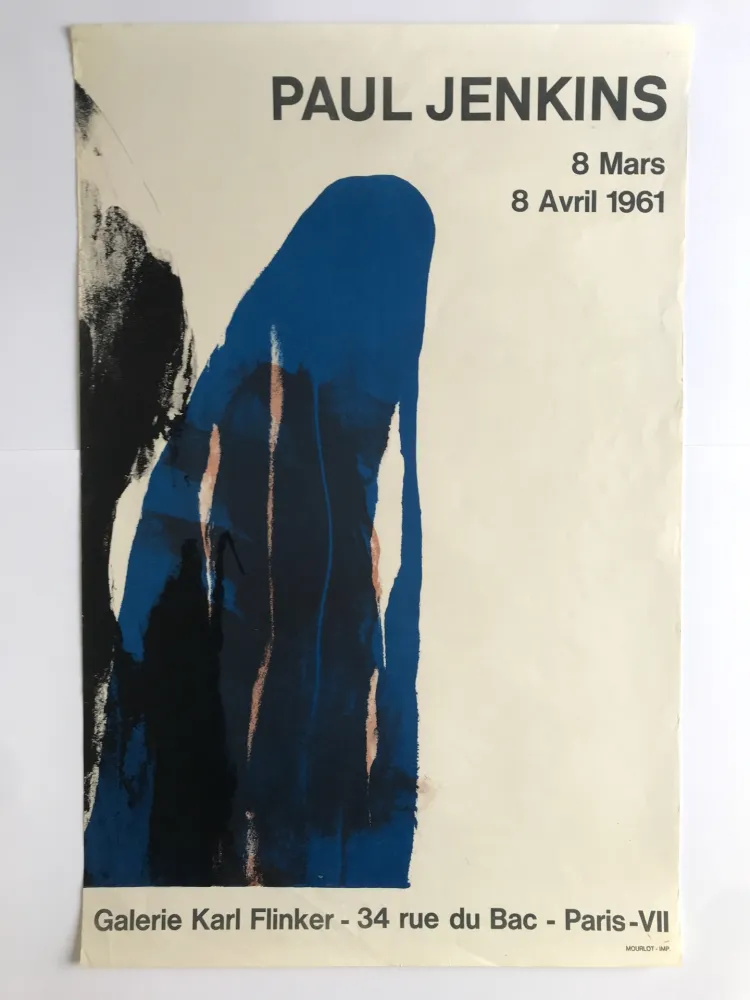 Cartaz Jenkins -  Galerie Karl Flinker