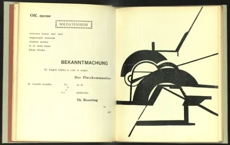 Xilogravura Jespers - Bezette Stad