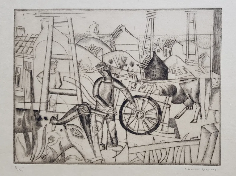 Ponta-Seca Jespers - Paysage en Flandres