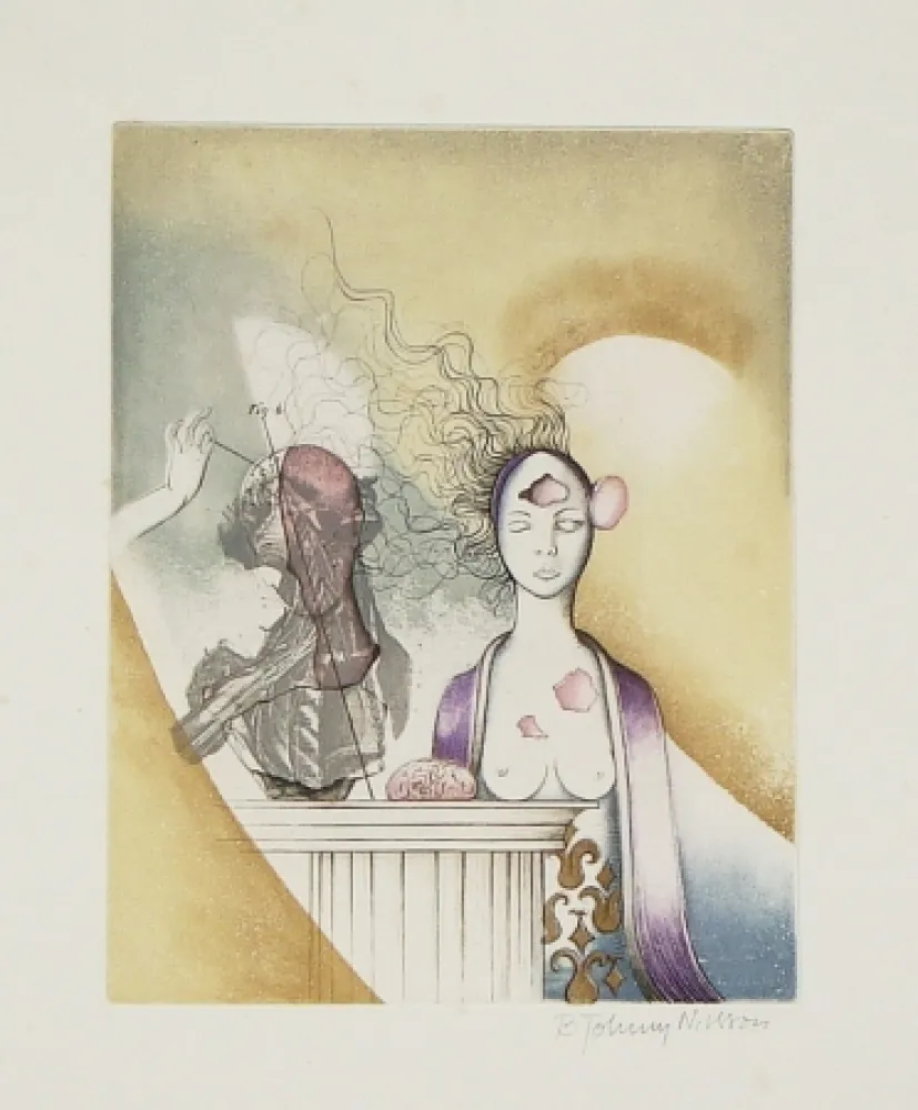 Água-Forte E Água-Tinta Johnny Nilsson - Titre inconnu