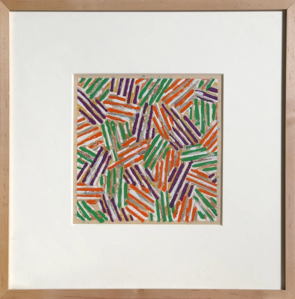 Serigrafia Johns - Crosshatch