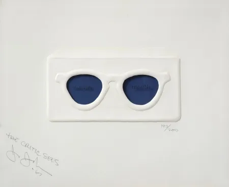 Serigrafia Johns - The Critic Sees
