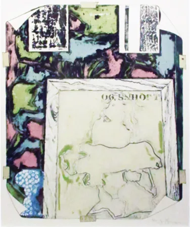 Litografia Johns - Untitled 