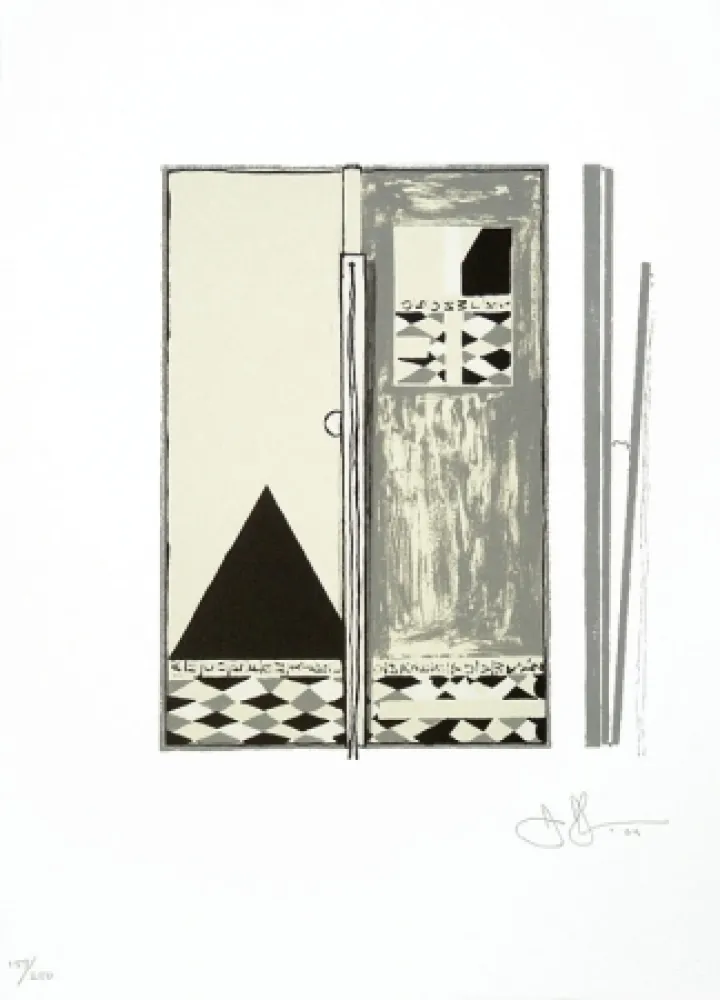 Múltiplo Johns - Untitled abstraction