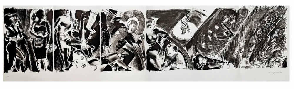 Litografia Jones - Greasepaint