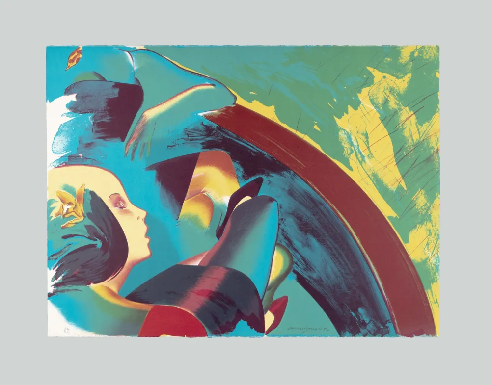 Litografia Jones - Stage set (2)