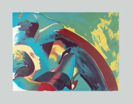 Litografia Jones - Stage set (2)