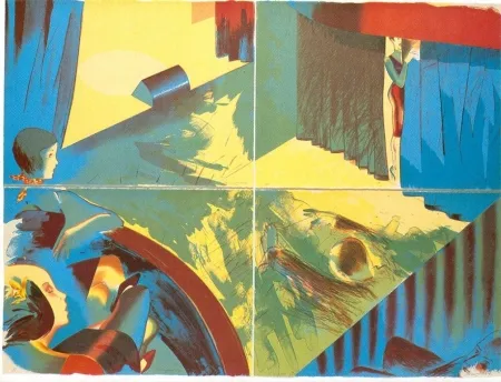 Litografia Jones - Stage Set