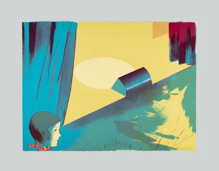 Litografia Jones - Stage set (4)