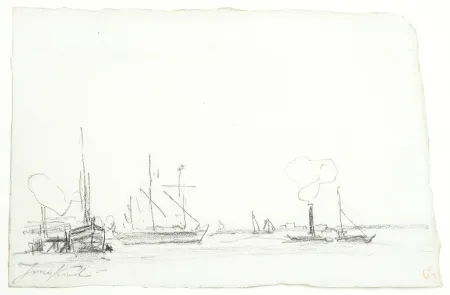 Sem Técnica Jongkind - Bateau