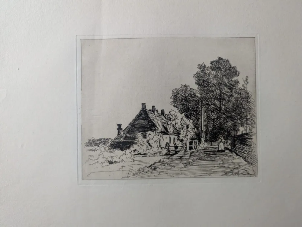 Água-Forte Jongkind - La nourrice / The Nurse