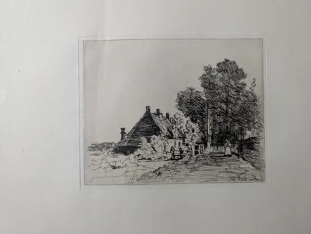 Água-Forte Jongkind - La nourrice / The Nurse