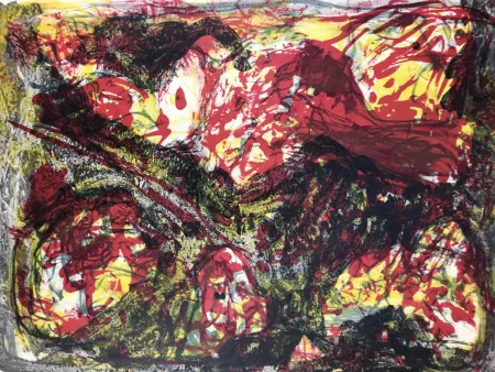 Litografia Jorn - CLAIR-OBSCUR