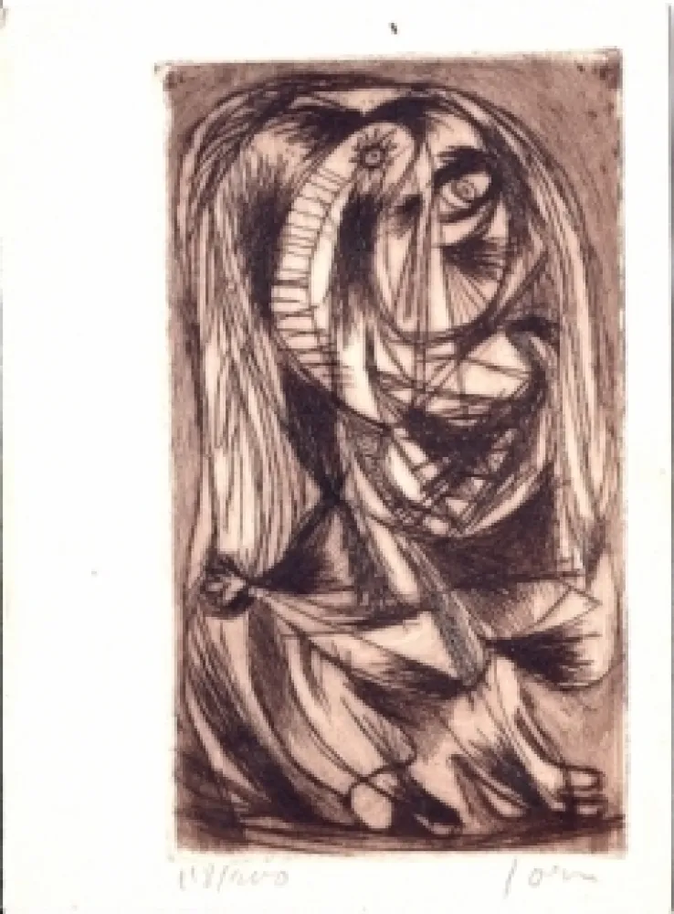 Água-Forte E Água-Tinta Jorn - Composition