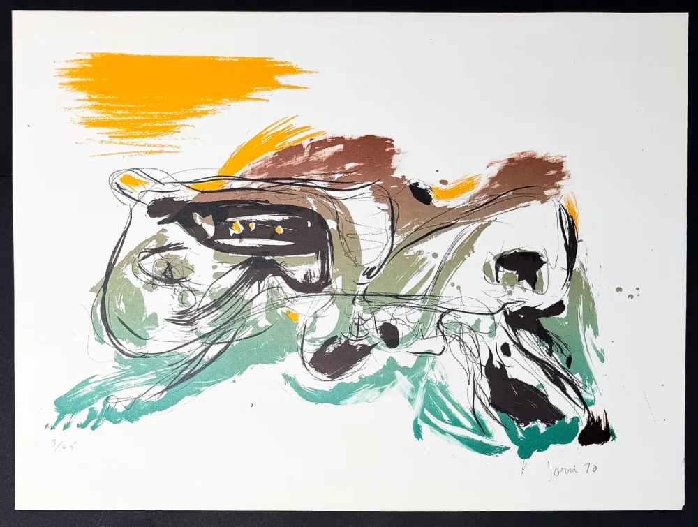 Litografia Jorn - Cuba