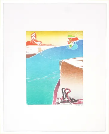 Gravura Jorn - Dans le sillage d'if aube