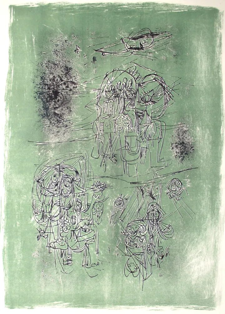 Litografia Jorn - Die Ars Mappe