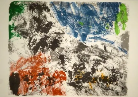 Litografia Jorn - Die Geschichte vom teuren Brot / Sagan af braudinu dýra