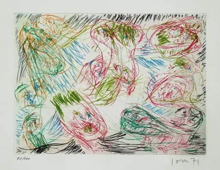 Água-Forte E Água-Tinta Jorn - La sortie joyeuse