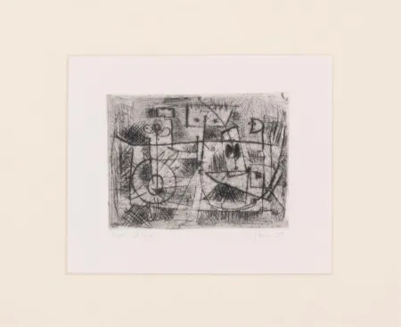 Água-Forte Jorn - La Tete Carrée