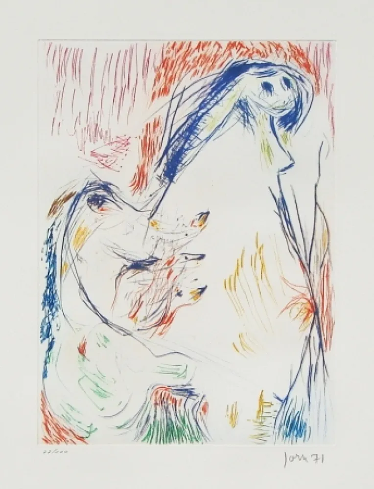 Água-Forte E Água-Tinta Jorn - Proposition enceinte