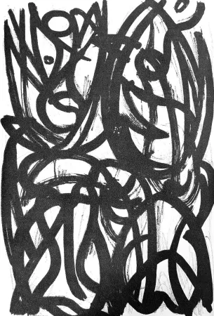 Litografia Jorn - Salvi Dylvo