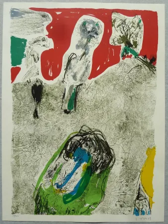 Litografia Jorn - Sans titre