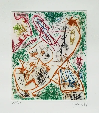 Água-Forte E Água-Tinta Jorn - Tarotaumagie offusquée