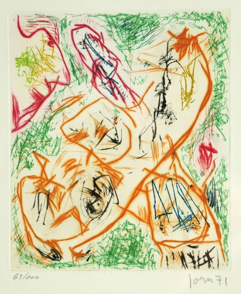 Água-Forte Jorn - Tarotumagie Offusquée