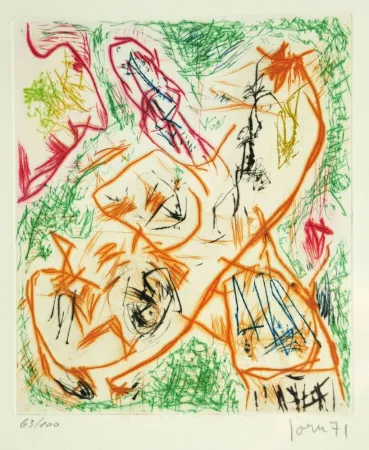 Água-Forte Jorn - Tarotumagie Offusquée