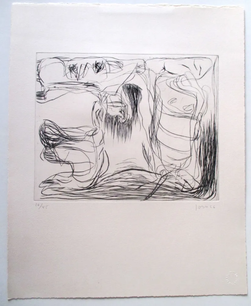 Gravura Jorn - Tourbillon détourné