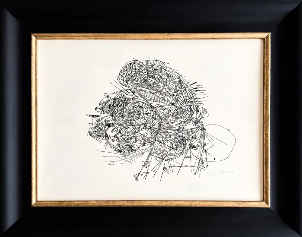 Litografia Jorn - Untitled