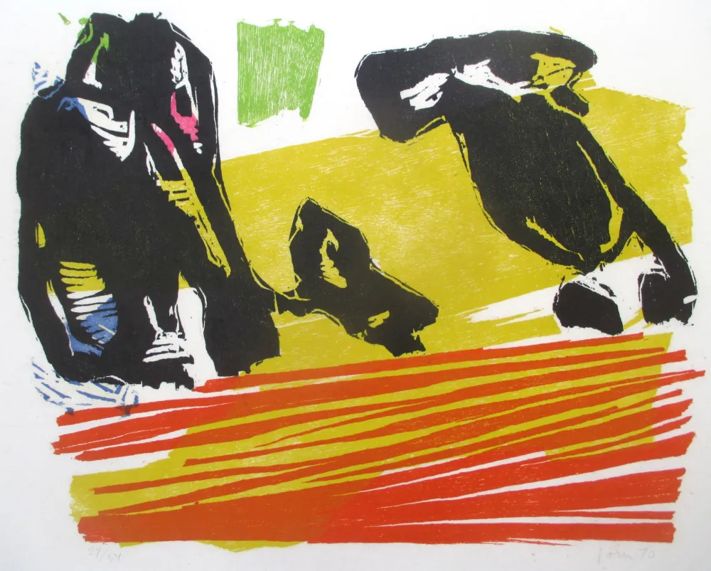 Xilogravura Jorn - Ursprung der Familie