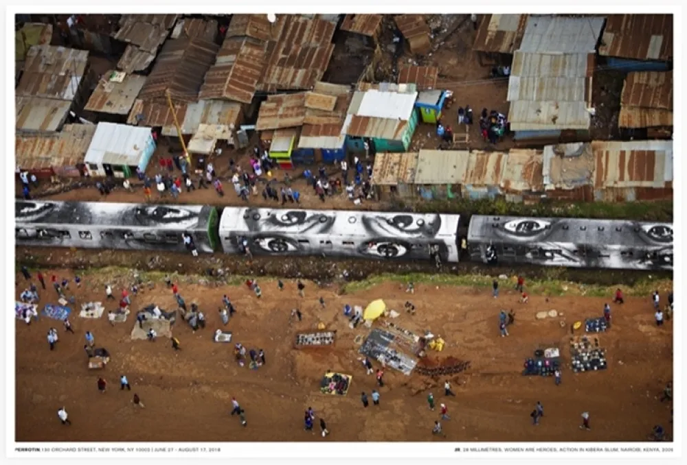 Cartaz Jr - Action in Kibera slum, Nairobi, Kenya
