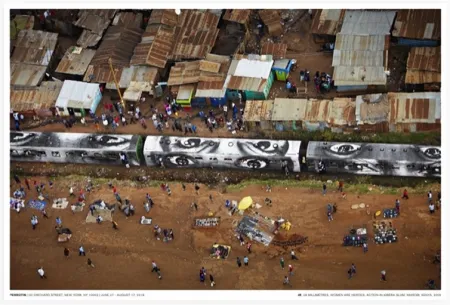 Cartaz Jr - Action in Kibera slum, Nairobi, Kenya