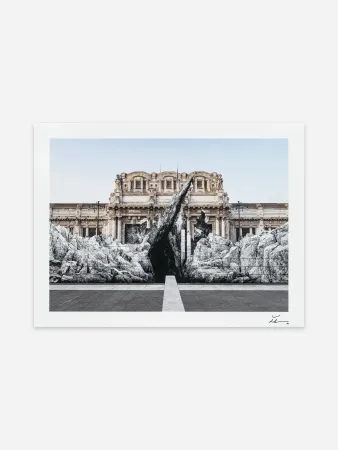 Litografia Jr - La Nascita, Milano Centrale, Italie