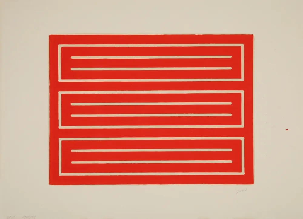 Xilogravura Judd - 