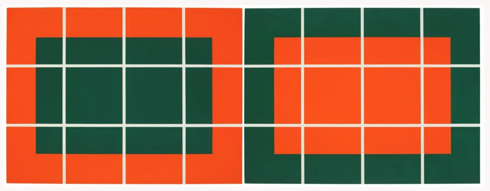 Xilogravura Judd - Untitled; two prints (Schellmann 263-264)