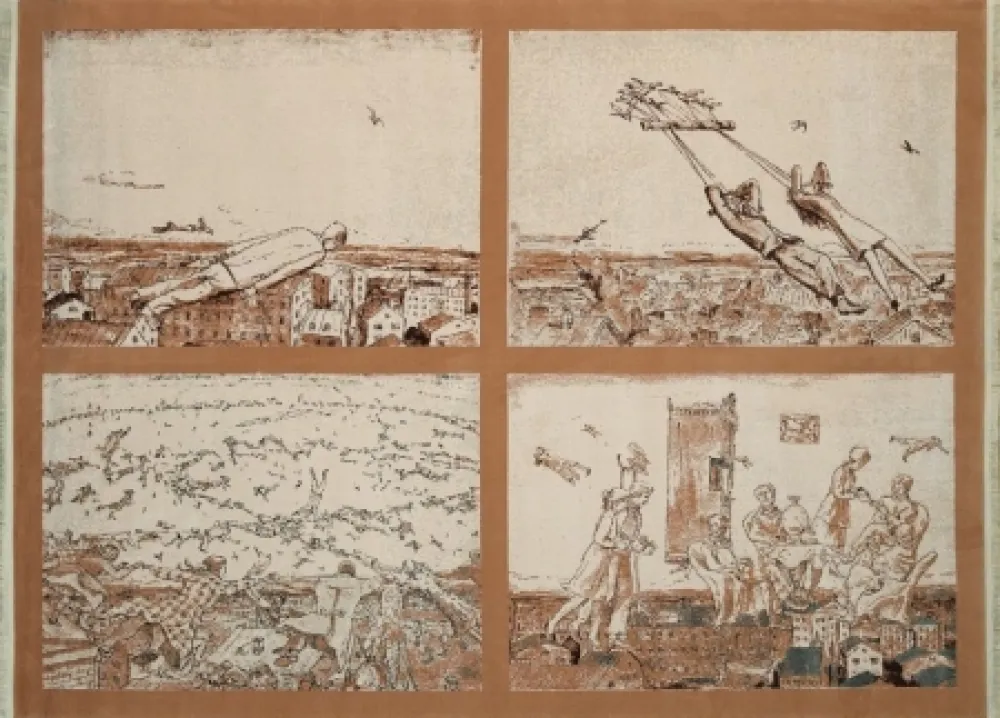 Múltiplo Kabakov - The Flying #2