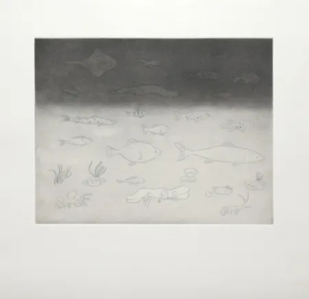 Gravura Kaga - At the bottom of the sea