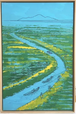 Sem Técnica Kaller - Japanisches Reisfeld