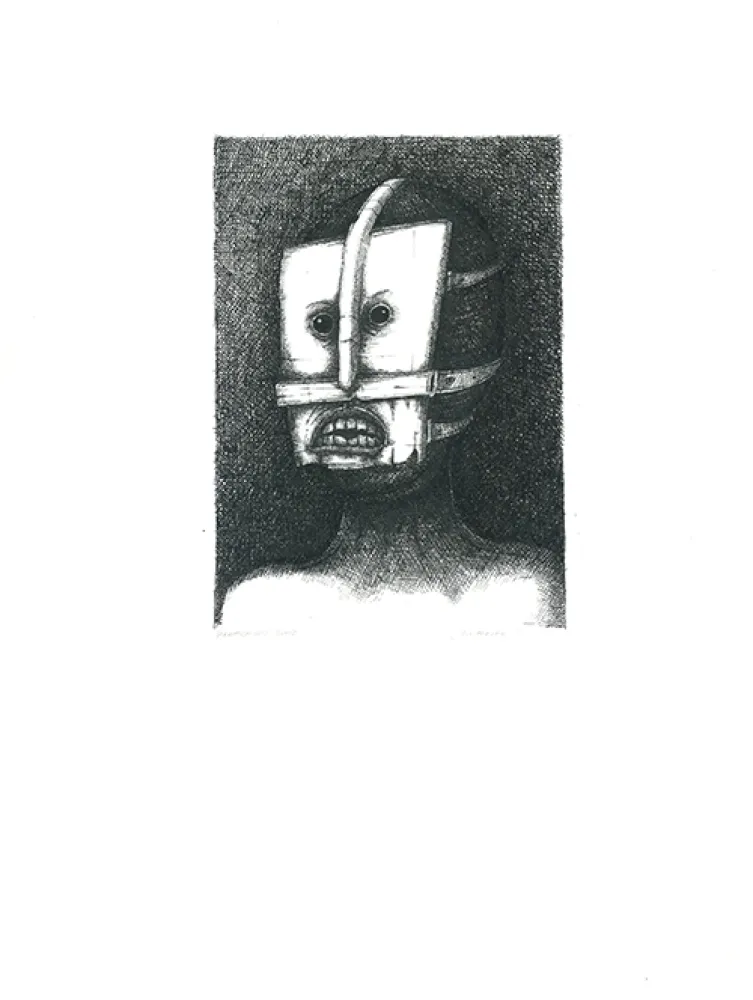 Sem Técnica Kamienniarz - Die Maske