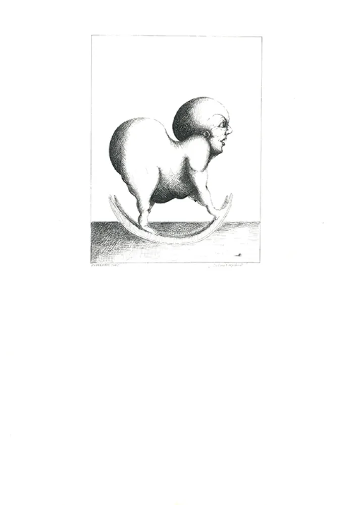 Sem Técnica Kamienniarz - Schaukelpferd