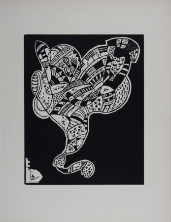 Xilogravura Kandinsky (After) - Dix Origin, 1974