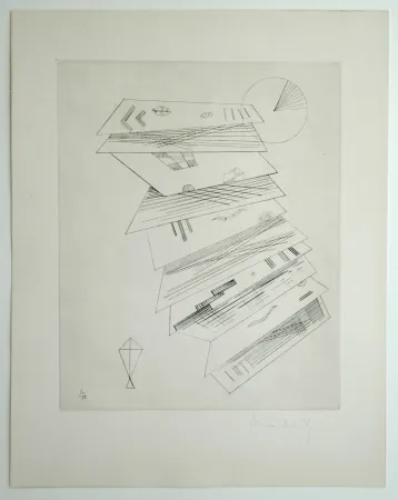 Gravura Kandinsky - Cahiers d'Art