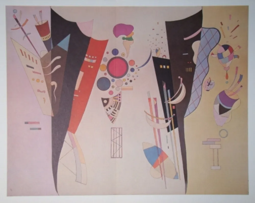 Litografia Kandinsky - Composition, période parisienne 1934-1944