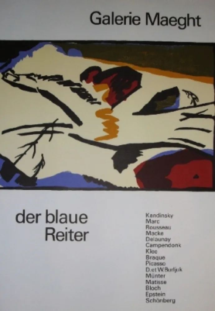 Cartaz Kandinsky - Der Blaue Reiter